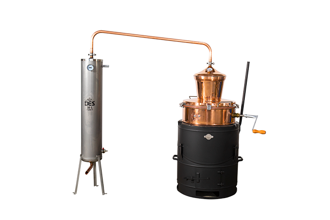 DES kotao 100 l nagibni sa miješalicom - kruto gorivo