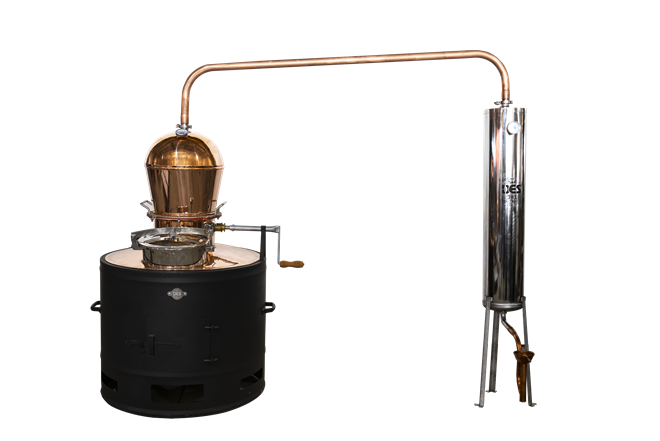 DES kotao 120 l fiksni sa ručnom miješalicom - kruto gorivo