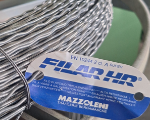 Žica filar HR 2,5 mm Rebrasta vruće cinčana (25,9 m/kg)