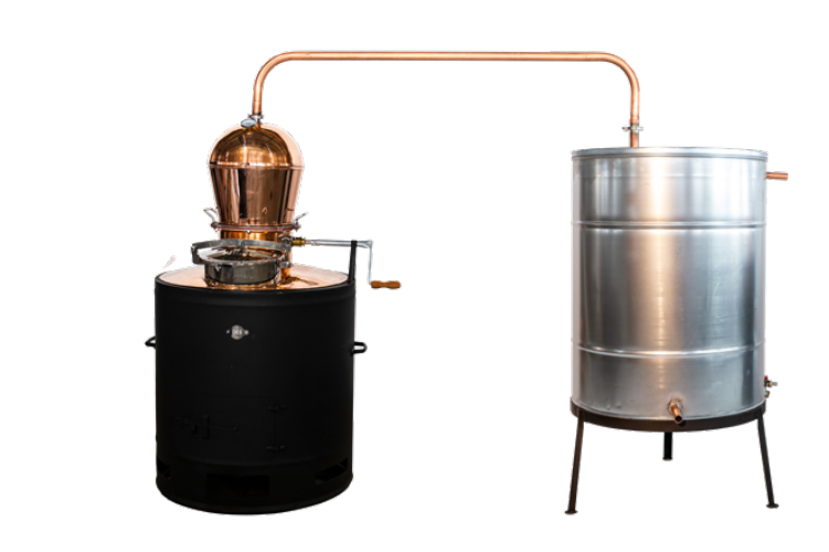 DES kotao 200 l fiksni sa ručnom miješalicom - kruto gorivo