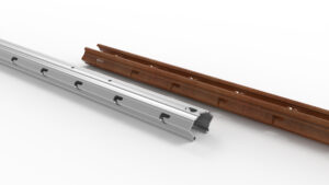 BACCPZ50250* Stup pocinčani 2,50 m 60x40x1,5 mm Baccus