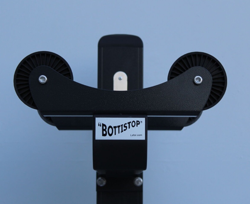 Stalak alu rot.  crni 300 l Rotativo BIS - jednostrani (4 reda visine)