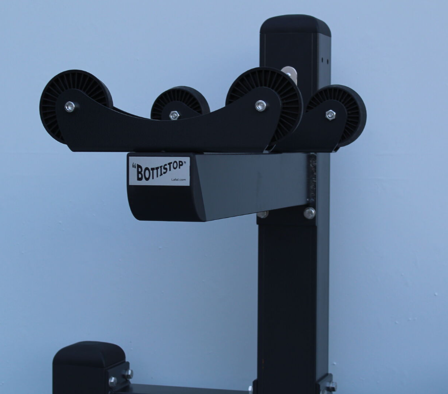 Stalak alu rot.  crni 300 l Rotativo BIS - jednostrani (4 reda visine)