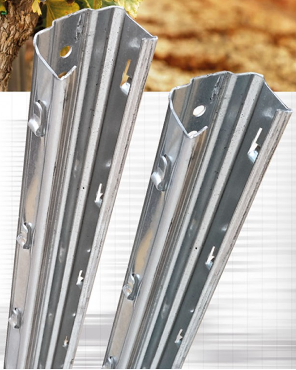 630401 Stup pocinčani 2,00 m 63/43 mm x 1,5 mm Br..