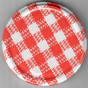 D-6 Zatvarač fi 82 / karo crveni  D-6  (630/kom)