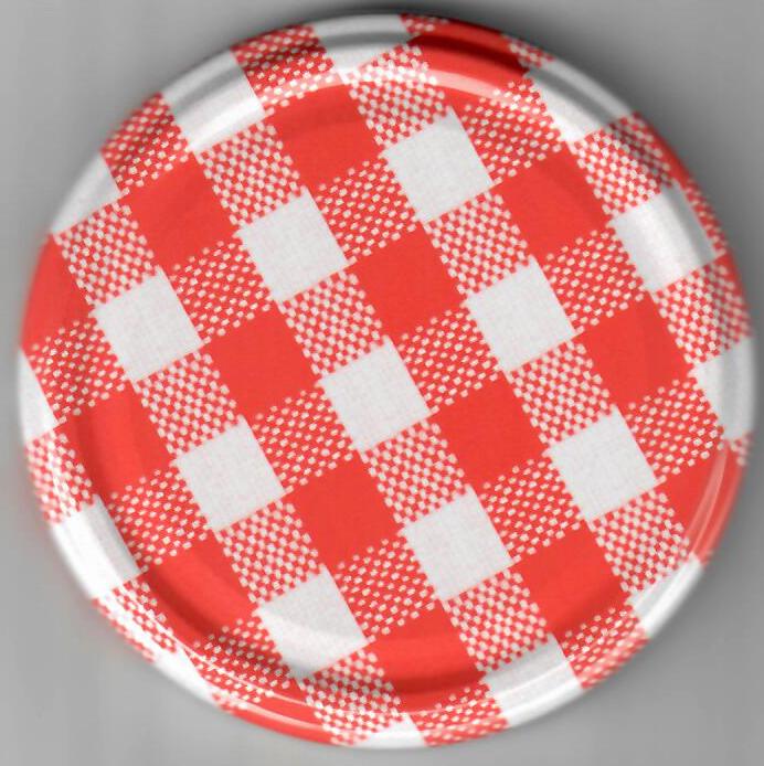 D-6 Zatvarač fi 82 / karo crveni  D-6  (630/kom)