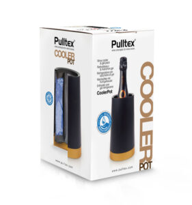 109-631 Pulltex rashladna posuda crna/zlatni prsten