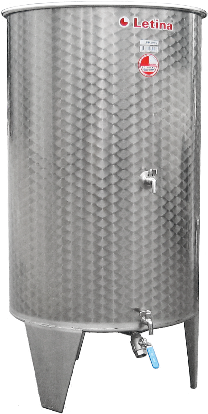 115036 Posuda inox PP 2000 l / Letina sa duplikatorom za hlađenje