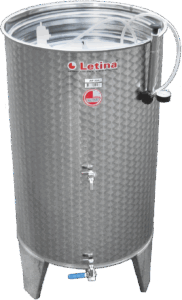 117119 Posuda inox PZ 150  l / Letina sa duplikatorom za hlađenje