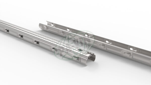 SIRLZN150240E12F6 Stup pocinčani 2,4m 57x40x1,5 mm, Sirio L-vruće cinčani