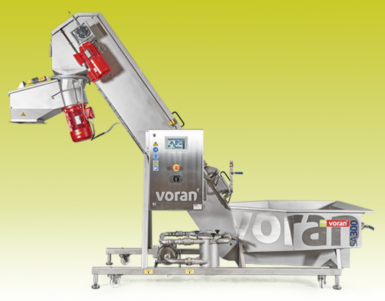 1469-00-001 Elevator i perač voća Voran SA 200 + mlin RM 2.2