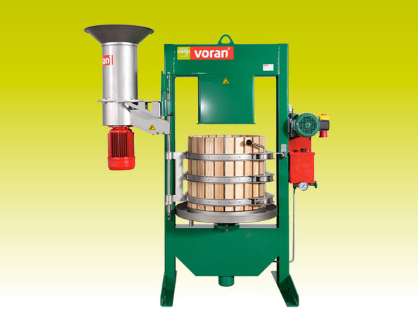0130-00-000 Voran hidraulična preša 100 K sa integriranim mlinom RM 1.5