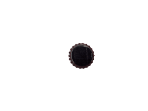 TCN29IN-FF-P30009 Čep krunski 29mm inox AISI 430/6250 CRNI