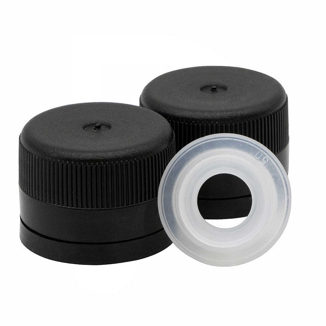 9020/3 Čep 31,5x24 pvc crni s dozatorom za ulje 20/1 / 1600
