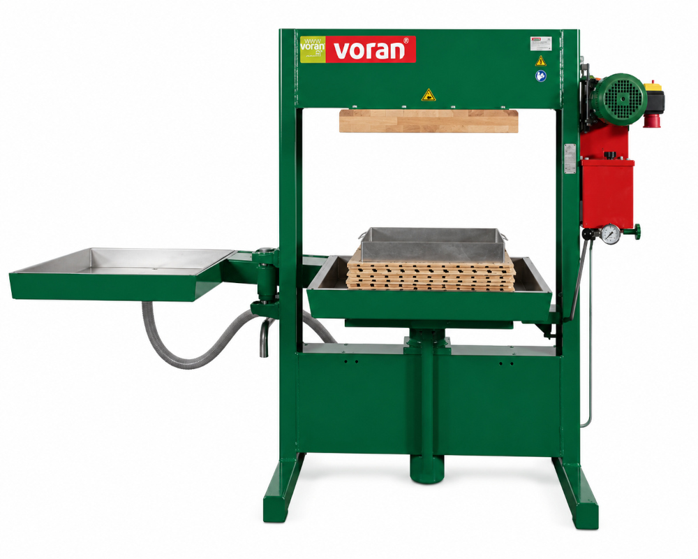 1163-00-000 Hidraulična preša Voran 100P2 600 kg/h sa rotacijskim košem