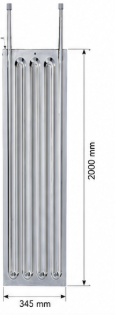 110355 Termoblok 345X 2000,G 1/2" x300, 1,38m2