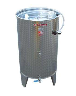 116174 Posuda inox PZ 1500 l / Letina sa duplikatorom za hlađenje